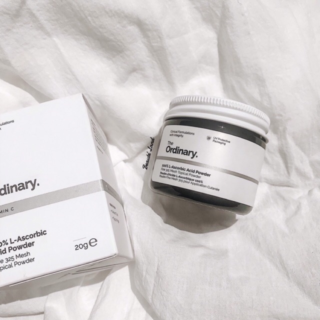 Bột Vitamin C sáng da, mờ thâm The Ordinary 100% L-Ascorbic Acid Powder