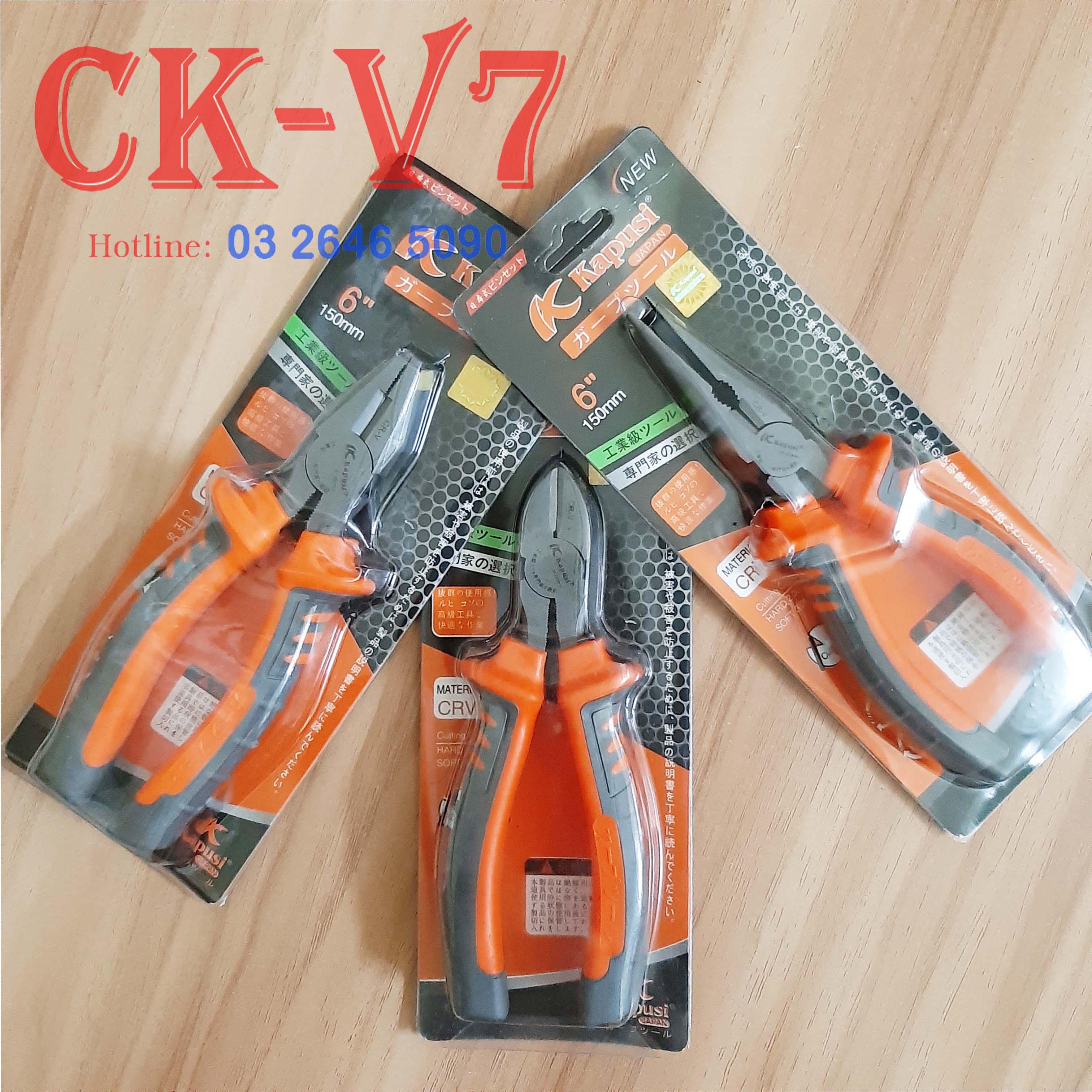 BỘ 3 KÌM 6 INCH KAPUSI NHẬT BẢN