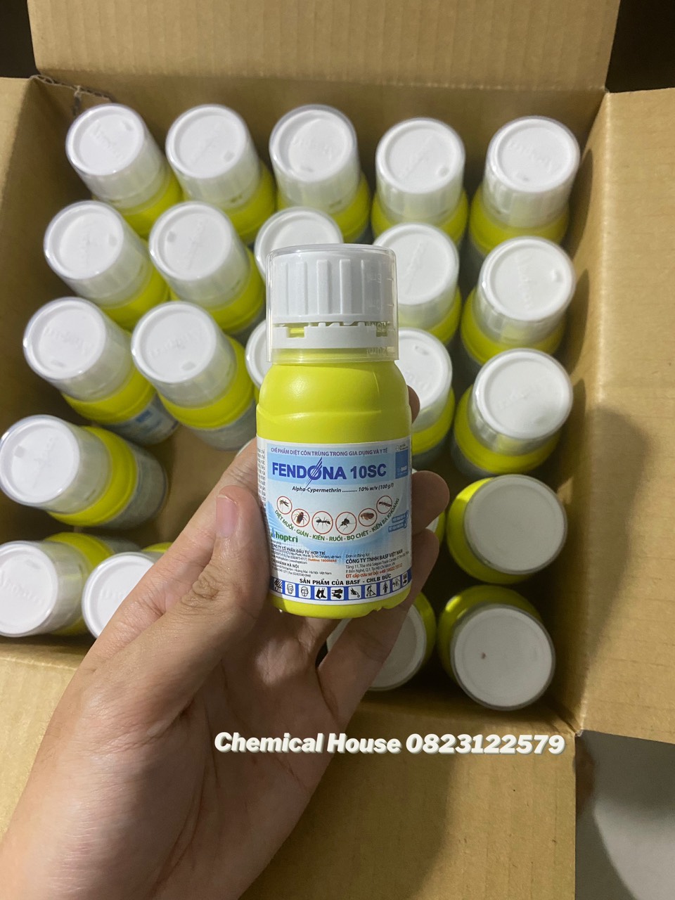 [HCM]Thuốc Diệt Côn Trùng FENDONA 10SC Chai 50ml  (HÀNG CÓ SẴN)