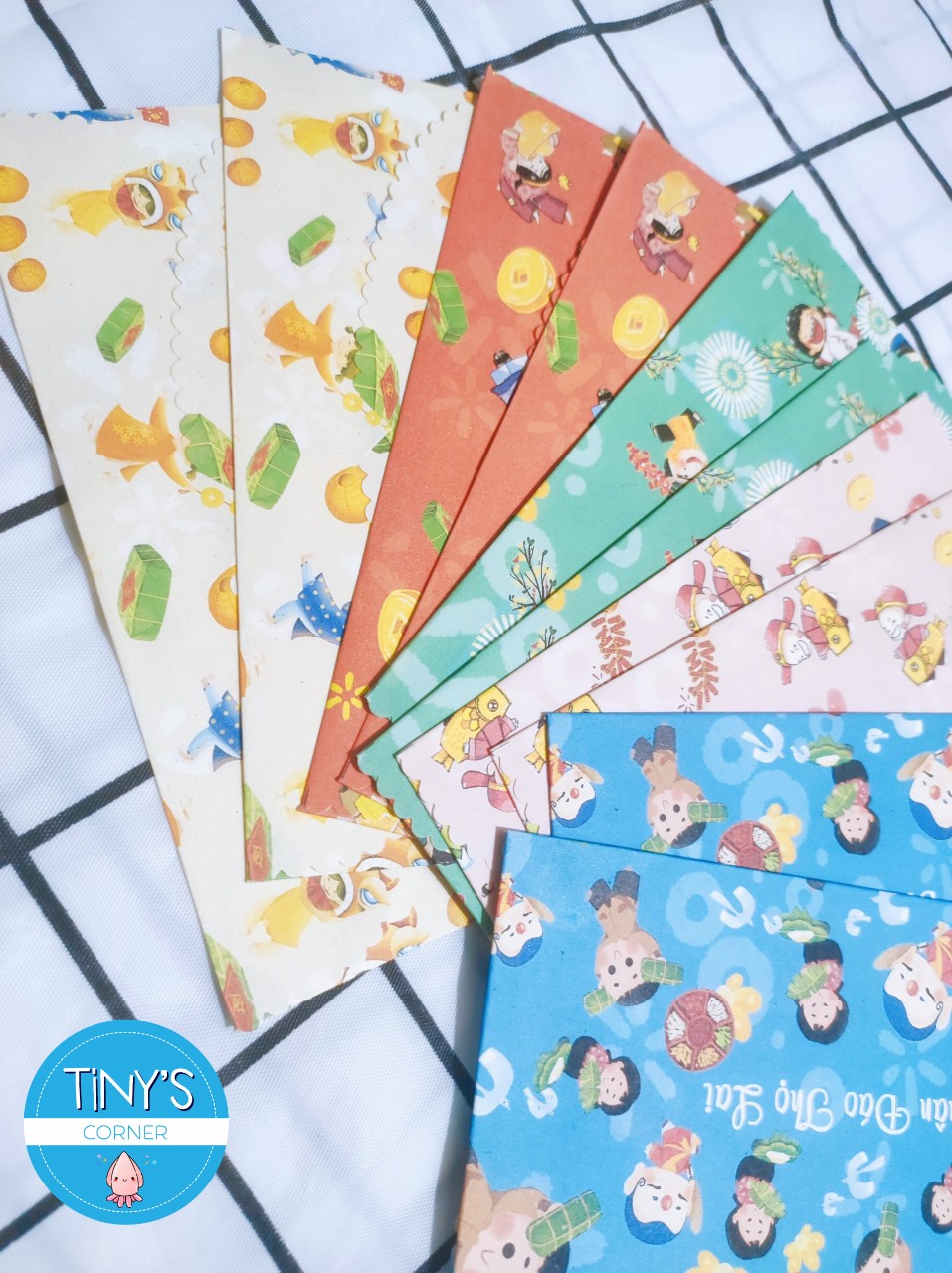 Set 10 bao lì xì Việt Nam chiến thắng