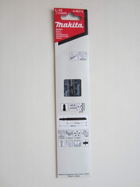 [HCM]A-86315 Lưỡi Cưa Lọng 180Mm Makita (1 lưỡi)