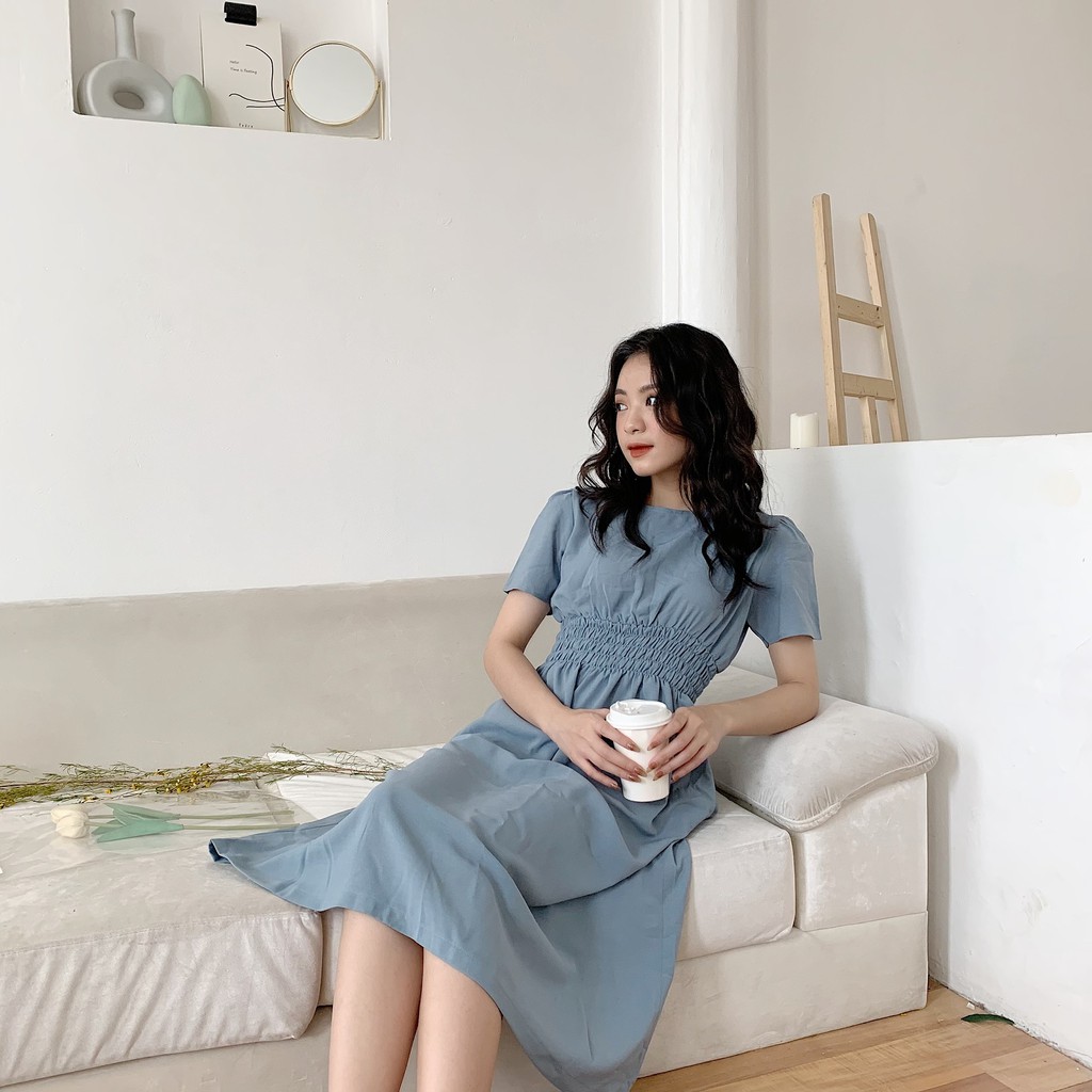 ĐẦM THIẾT KẾ - YD124 - MIDI DRESS
