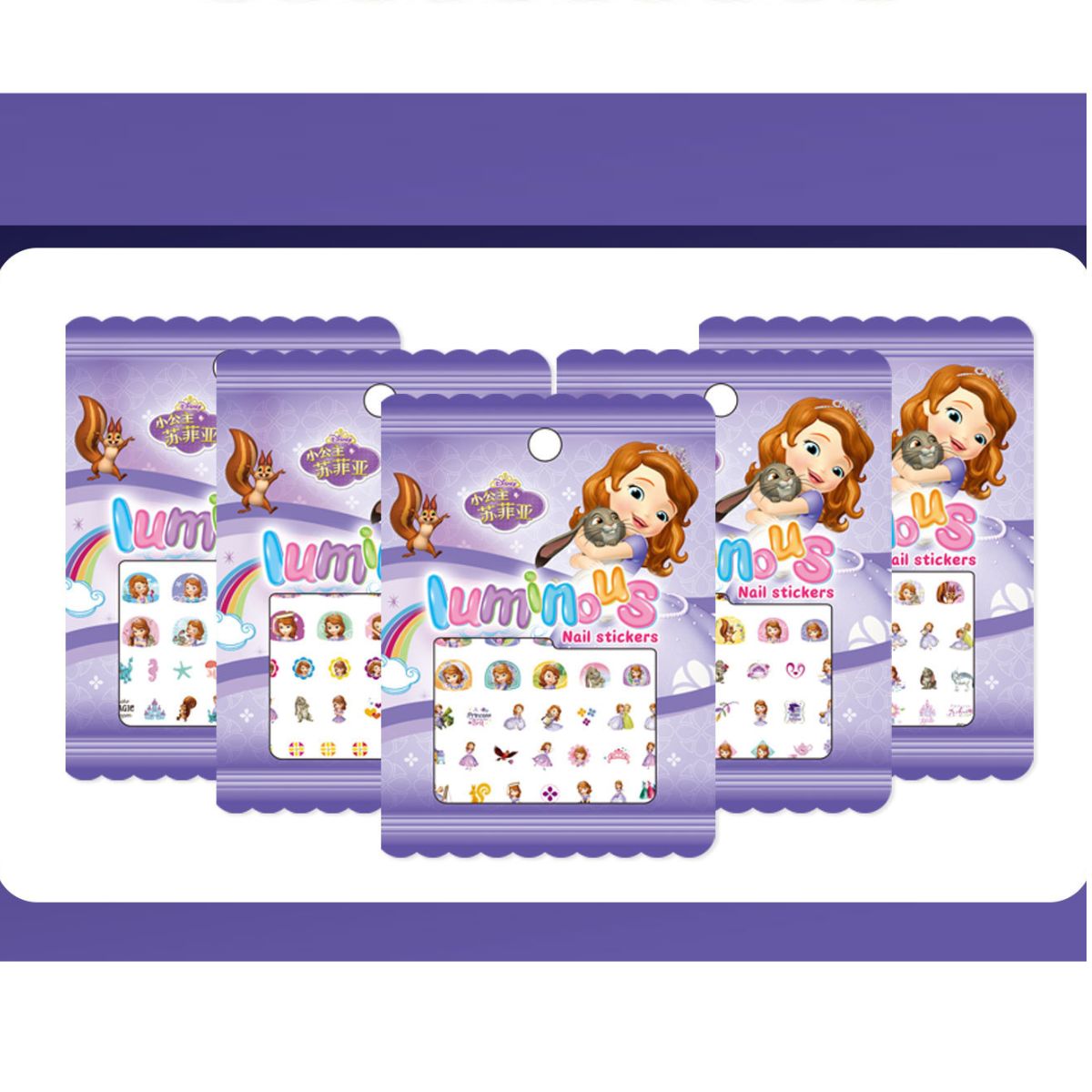 Miếng dán móng tay,sticker dán móng cho bé
