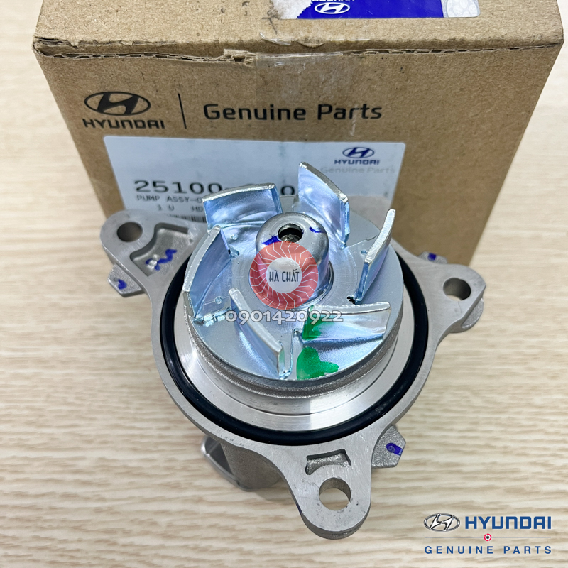 Mô tơ bơm nước cho xe hyundai i10 2014-2020; nhập khẩu chính hãng hyundai mobis ấn độ