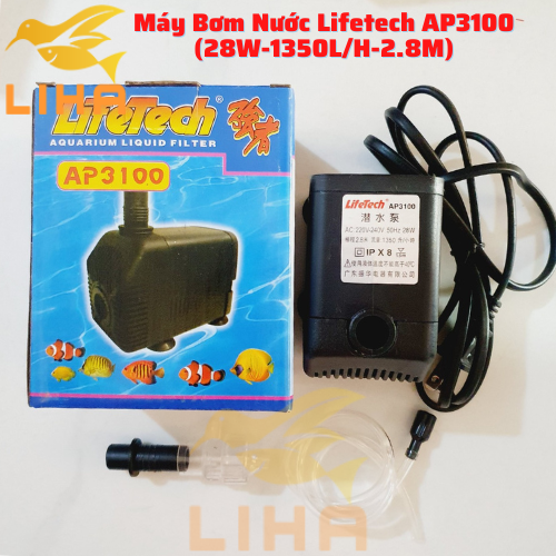 Máy bơm nước lifetech ap3100 - máy bơm hồ cá bơm thủy canh