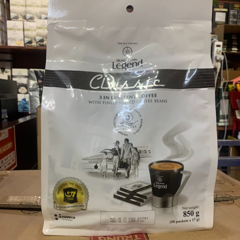 Cà phê Sữa CLASSIC - TRUNG NGUYÊN - TÚI 50 Gói