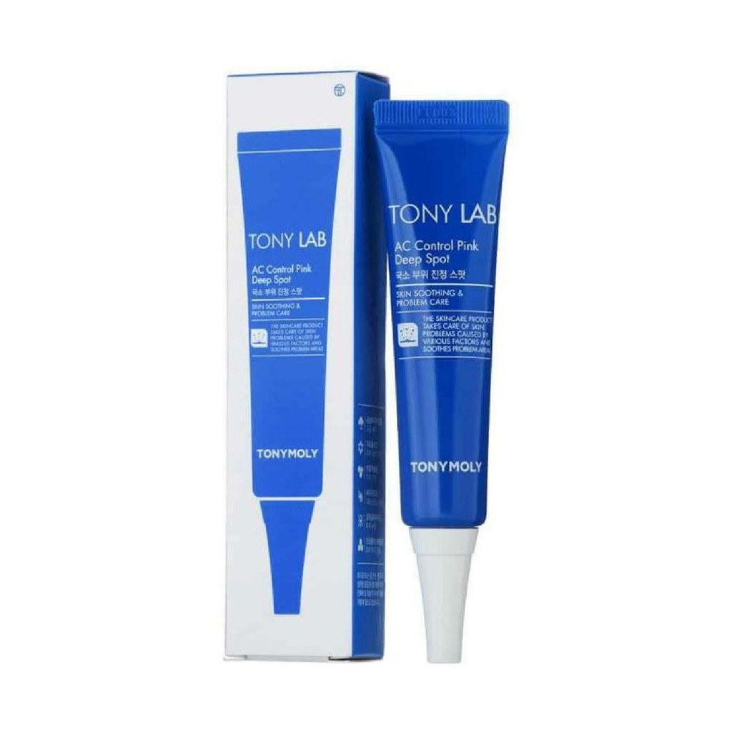 Kem Chấm Mụn TONYMOLY Tony Lab AC Control Pink Deep Spot 25ml