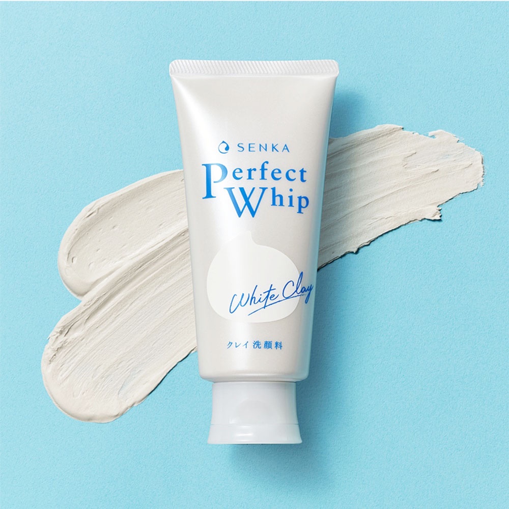 Sữa Rửa Mặt Tạo Bọt Senka Perfect White Clay 120g