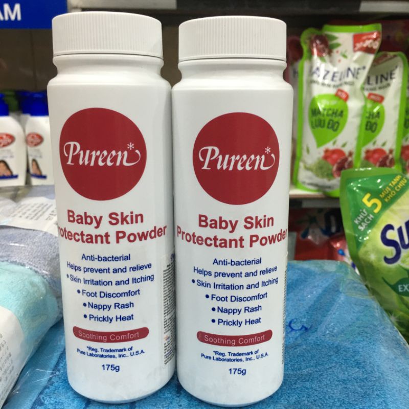 Phấn em bé PUREEN Baby - Phấn rôm PUREEN Skin Protectant Powder