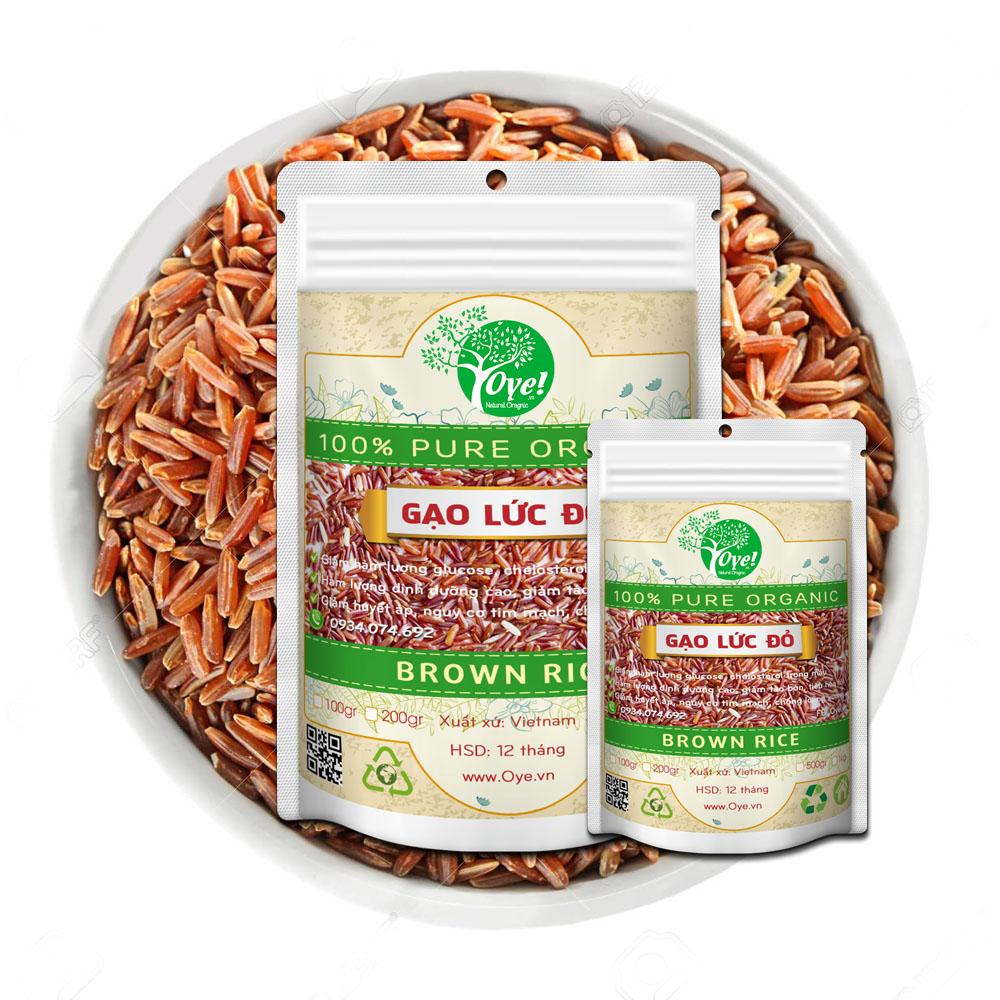 [HCM]Gạo Lức Đỏ 1kg Nguyên Chất