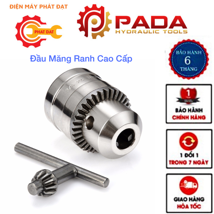 Đầu măng ranh cao cấp đầu khoan đầu kẹp mũi khoan chất lượng đầu kẹp 13mm