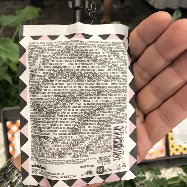 Mặt nạ thải độc cho da đầu Davines THE PURITY CIRCLE 50ML