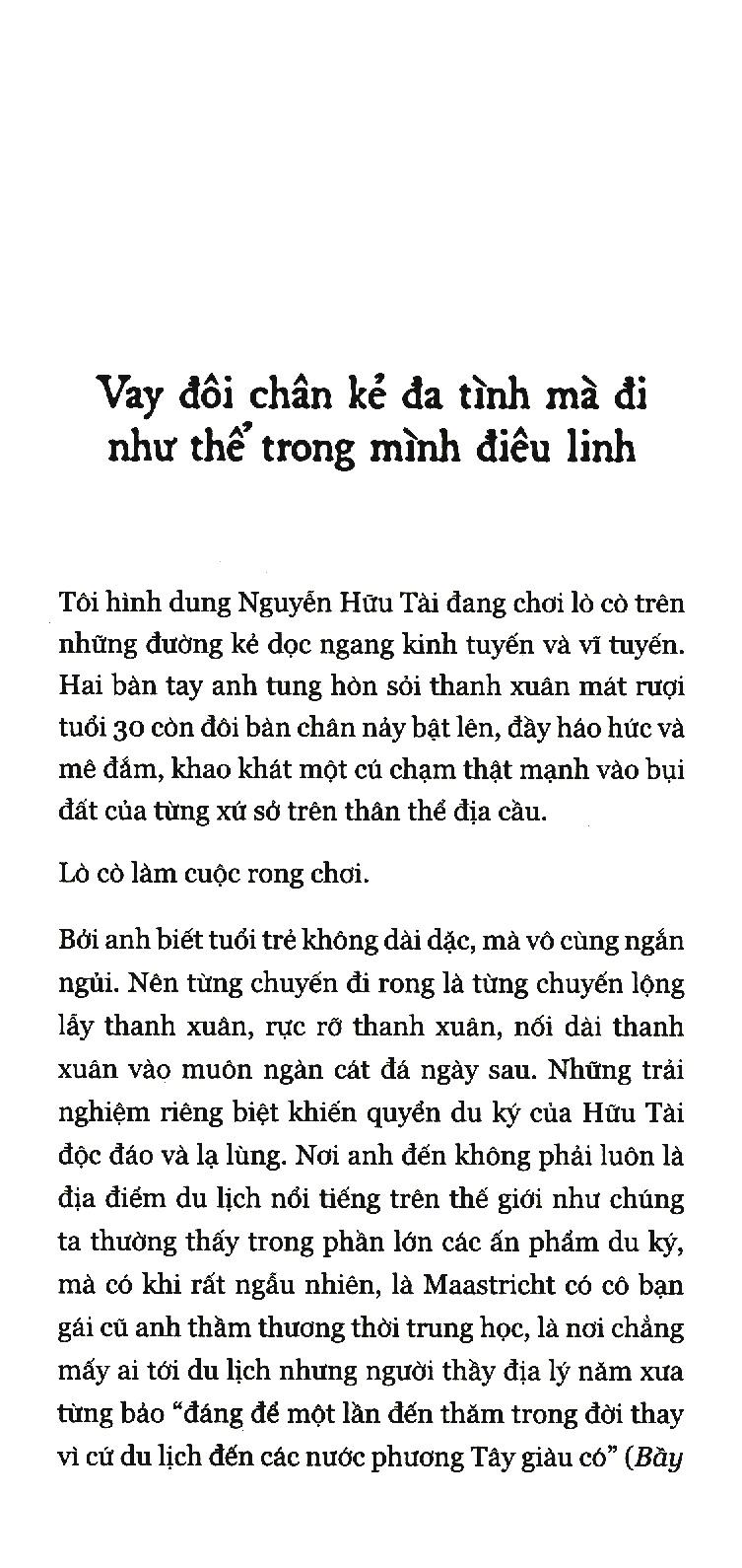 Sách - Đi rong trên những múi giờ