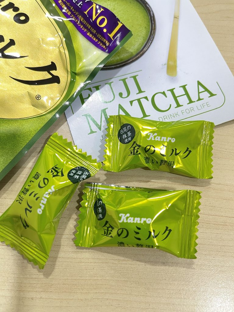 Kẹo sữa matcha Kanro Nhật Bản (Hàng chính hãng)