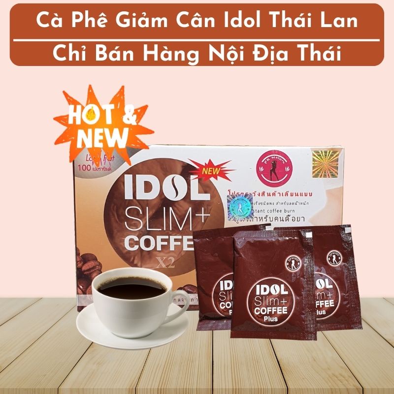 Cà phê giảm cân Idol Slim Coffee Thái Lan chính hãng