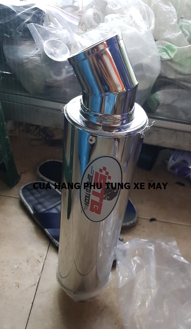 Pô STB inox (kèm pát treo + lò xo)