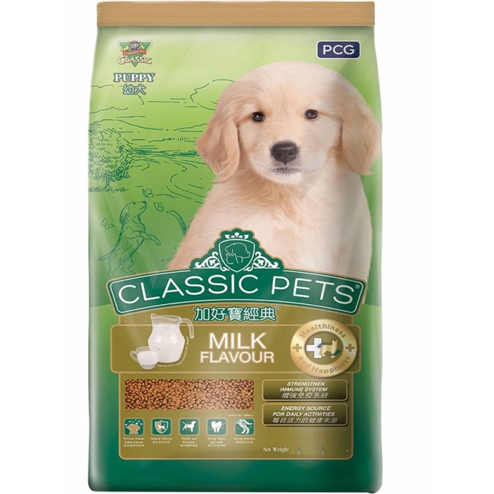 [HCM]Thức Ăn Cho Chó Con Hạt Classic Pets Puppy 400g Vị Sữa