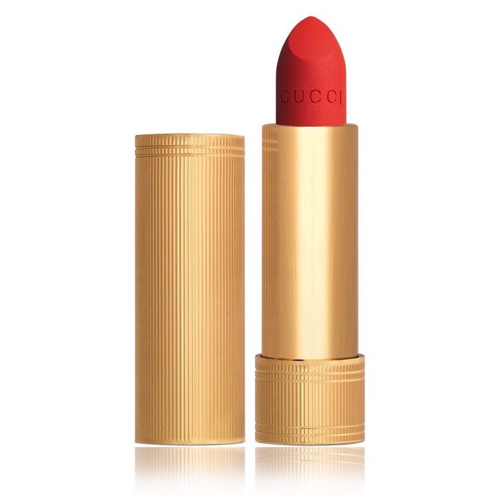 Son Gucci Màu 302 Agatha Orange Matte Cam Đỏ