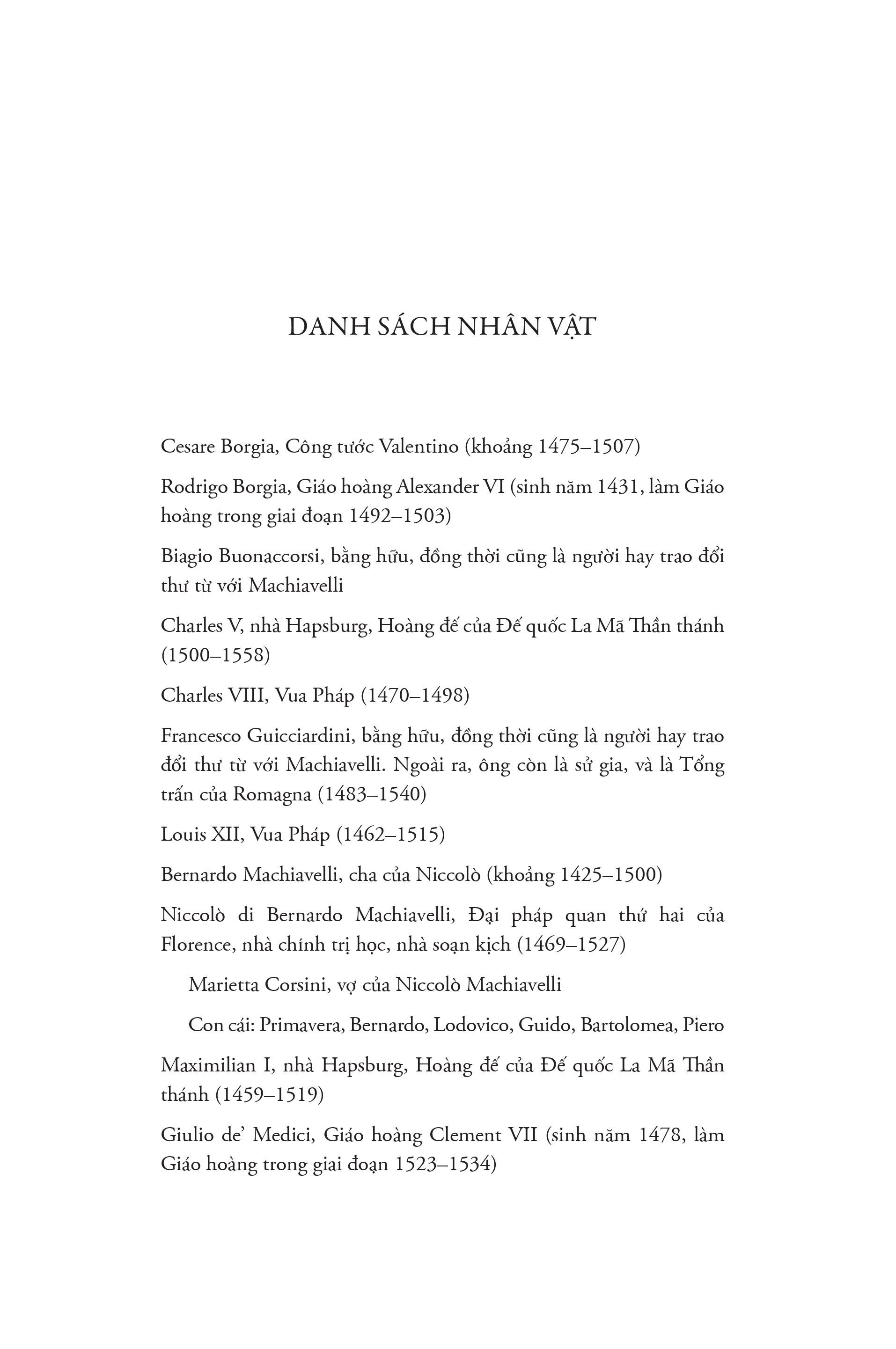 Sách Mới Alphabooks - Machiavelli