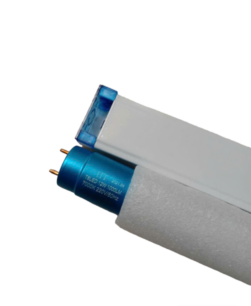 Bộ và bóng đèn led tuýp T8 thủy tinh 60cm