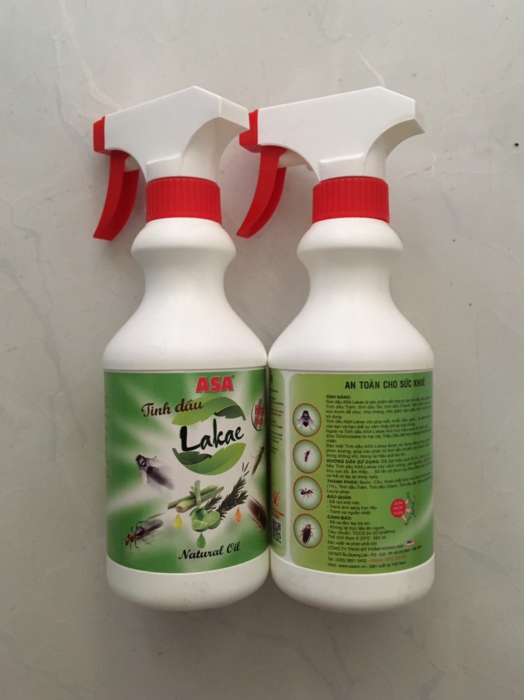 Tinh dầu xua đuổi muỗi - Chai xịt  350 ml