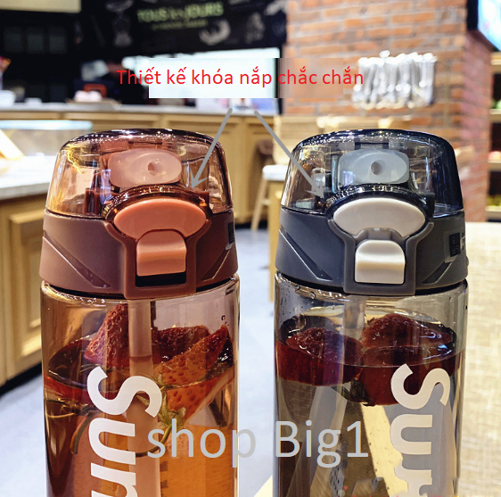 Bình đựng nước nhựa Sunshine 550ml