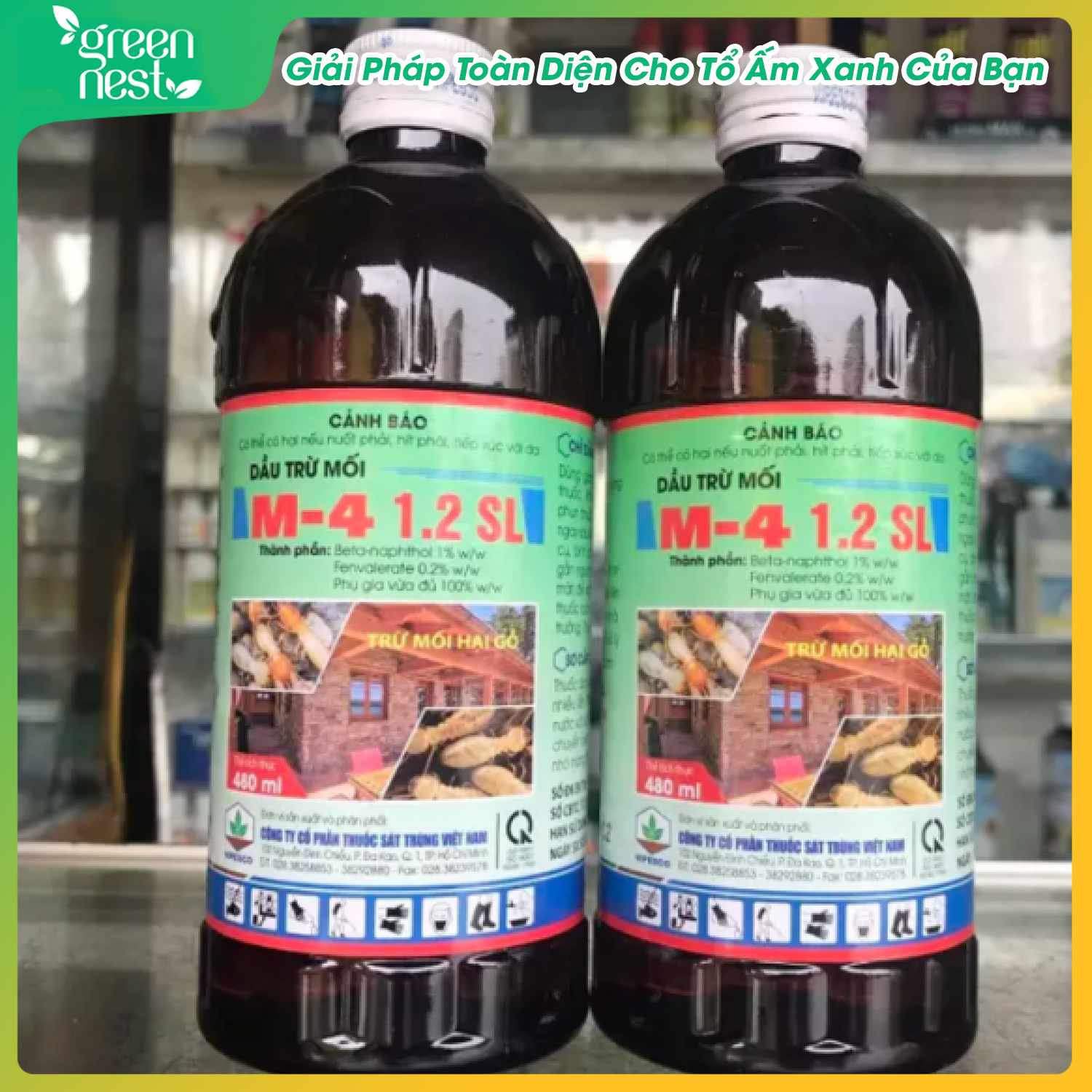 Dầu Trừ Mối M4 480ml