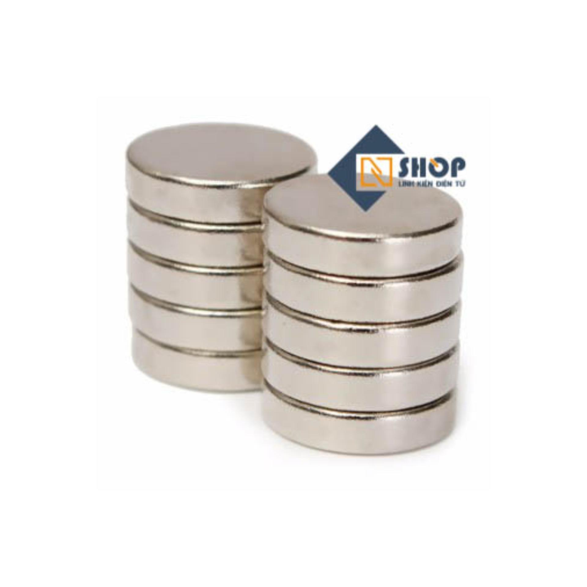 Bộ 4 Nam châm đất hiếm 10x3mm