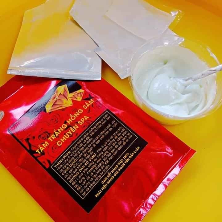 Tắm Trắng Hồng Sâm