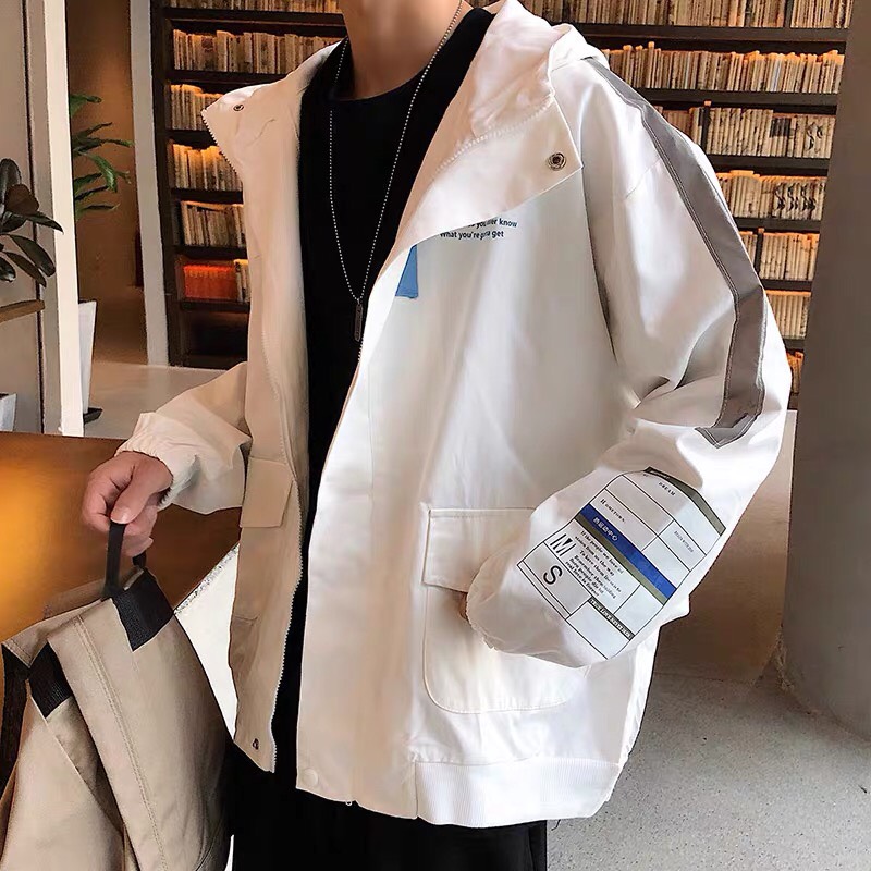 ÁO KHOÁC KAKI NAM / NỮ FORM RỘNG PHONG CÁCH MĂNG TÔ CAO CẤP LÓT DÙ TAY ÁO PHÁT SÁNG TRONG ĐÊM SIÊU CHẤT (Cam kết Y hình - Chống nắng rất tốt)