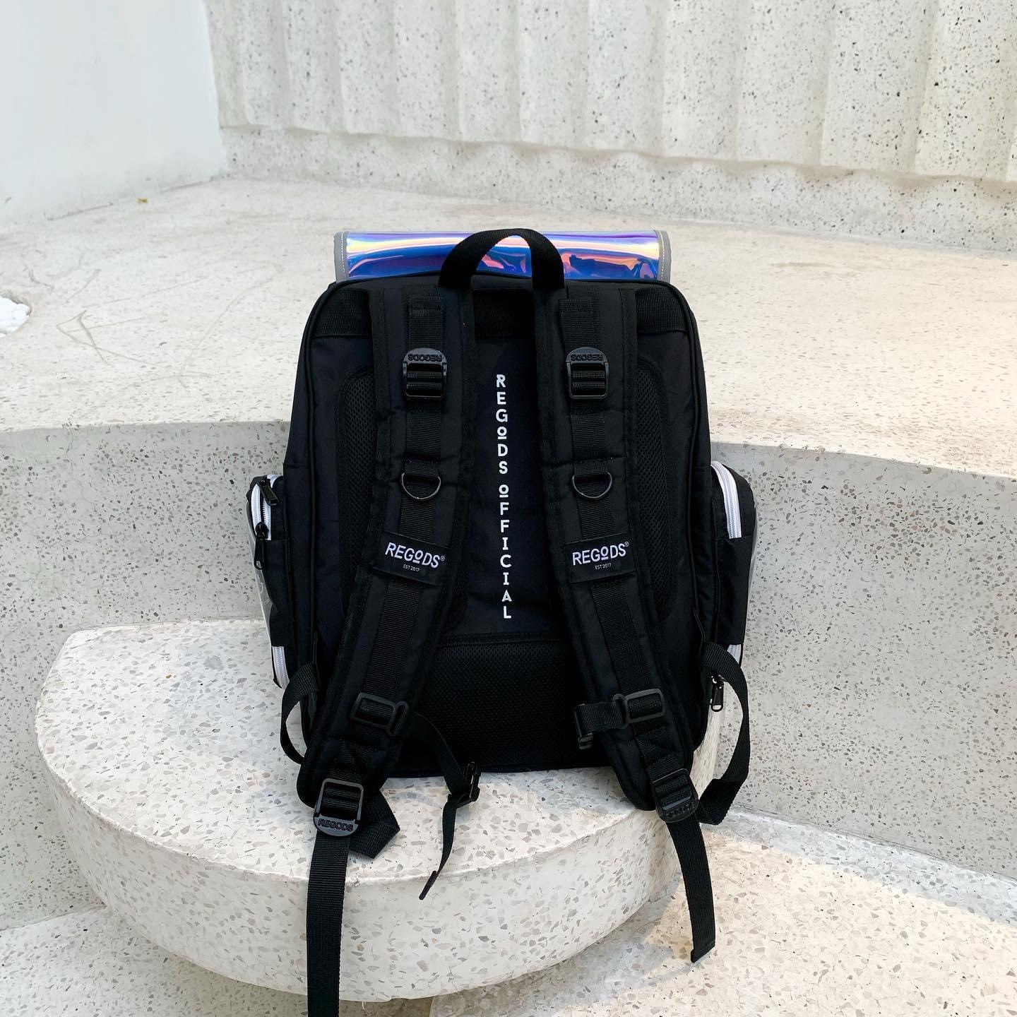 [HCM]Balo Regods SS2 – HOLOGRAM [ Tặng kèm hộp bút+ TOTE + Full tag + giấy thơm ]