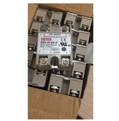 Rơ le bán dẫn, Solid State Module SSR - 40DA 40VA 40AA ( Relay Rơ le bán dẫn ) Fotek