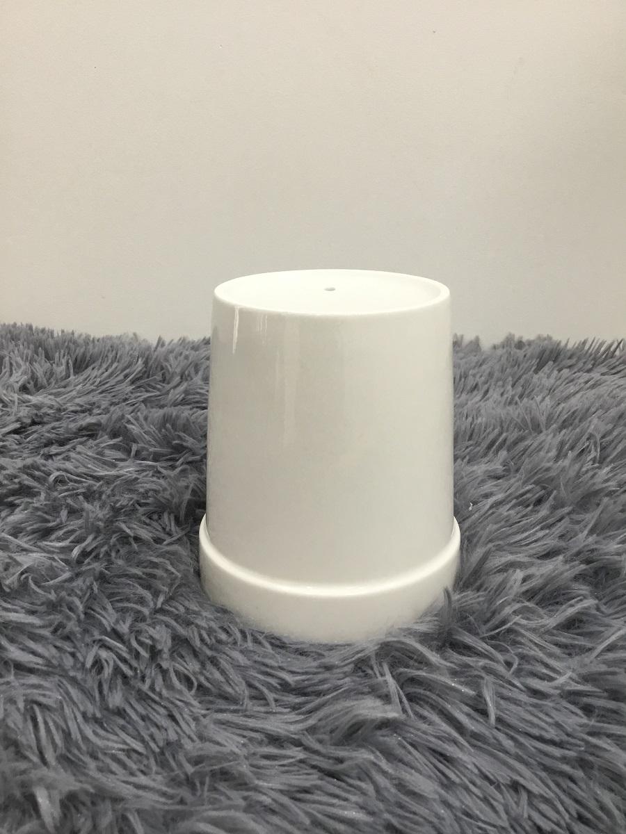 CHẬU TRẮNG CAO 12 CM - GỐM SỨ VIỆT
