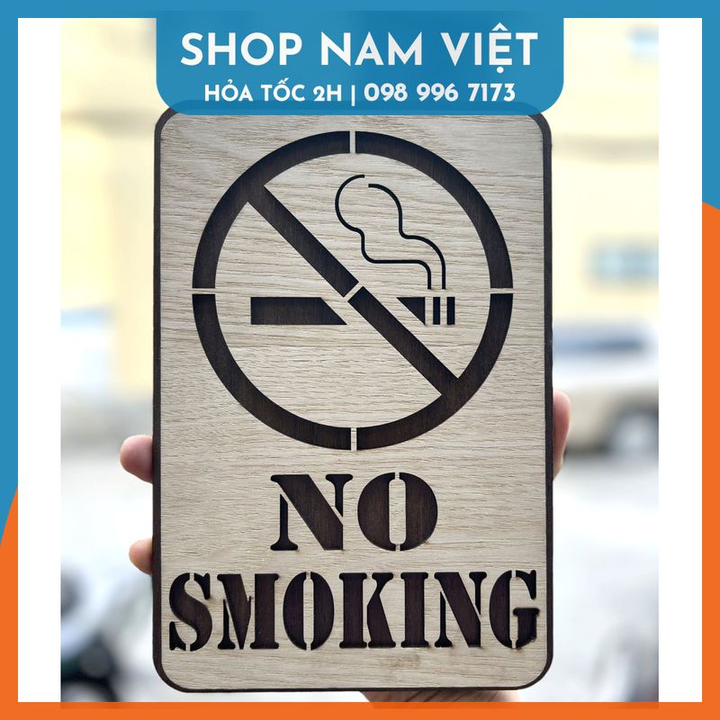 Bảng Gỗ Decor Trang Trí Nhiều Nội Dung Pull, Push, Open, Wifi