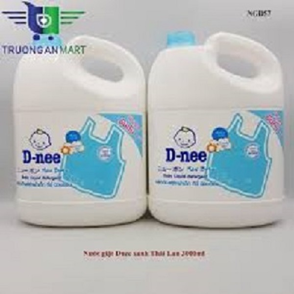 NƯỚC GIẶT XẢ DNEE [TRẮNG] 3000ML THÁI LAN CÓ TEM PHỤ