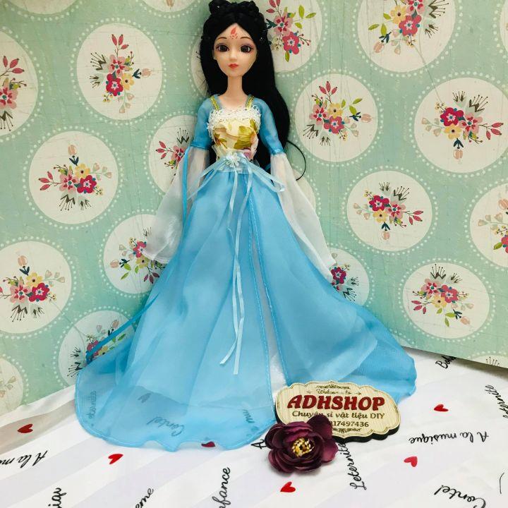 Váy cổ trang cho búp bê 30cm hàng đẹp