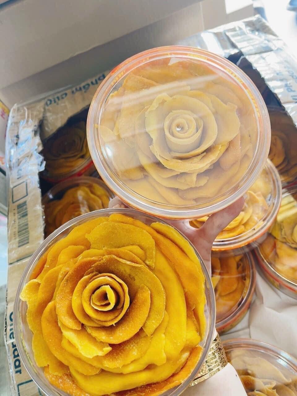 🌹🌹🌹XOÀI XẾP HOA HỒNG ( ☘️☘️☘️ - Sấy lạnh ) 500g