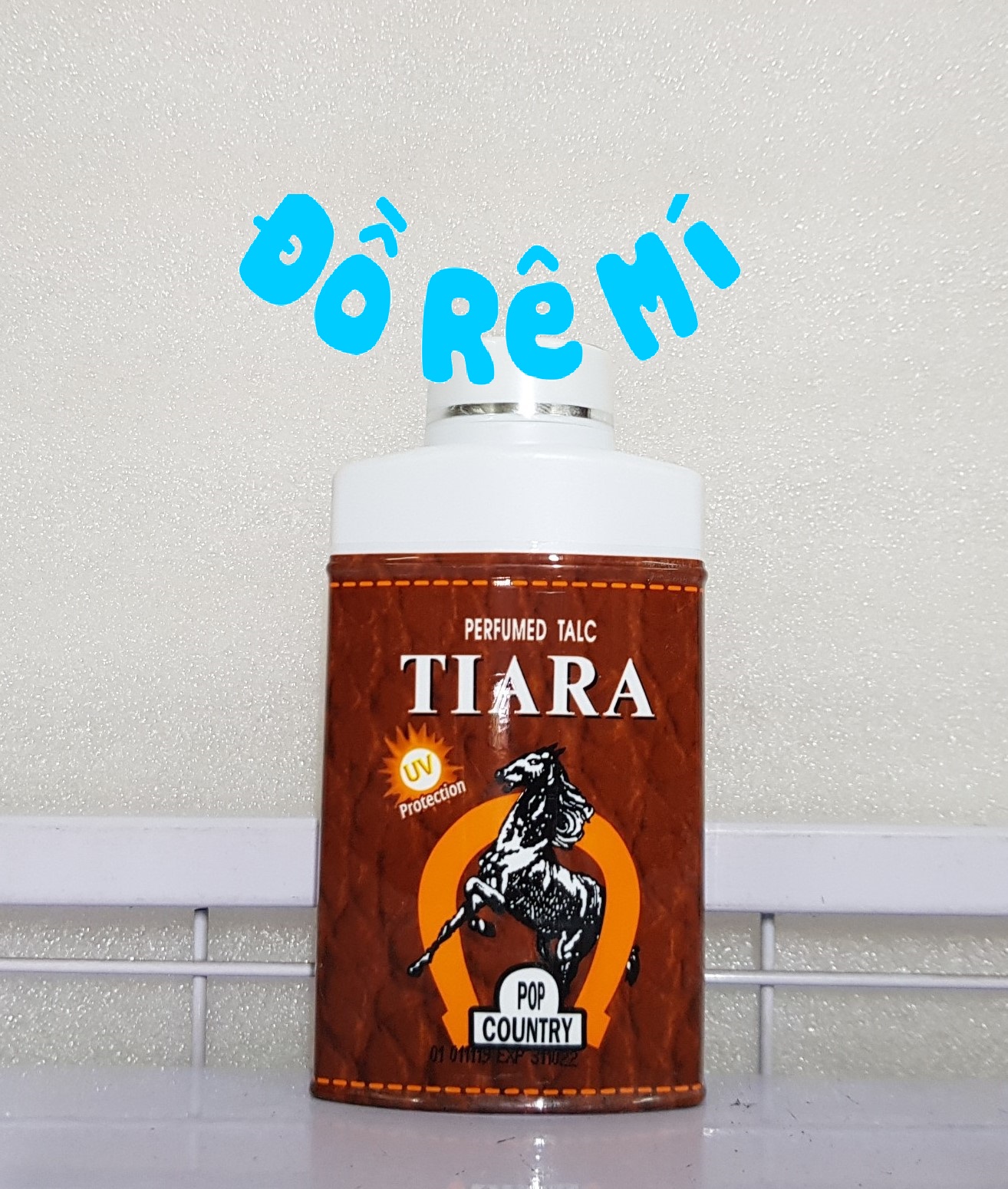 Combo 3 chai Phấn thơm Tiara Pop Country Thái 45gram