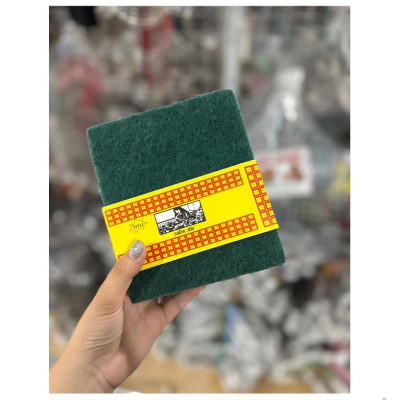Miếng Rửa Chén Màu Xanh Cước Chà Xoong Nồi