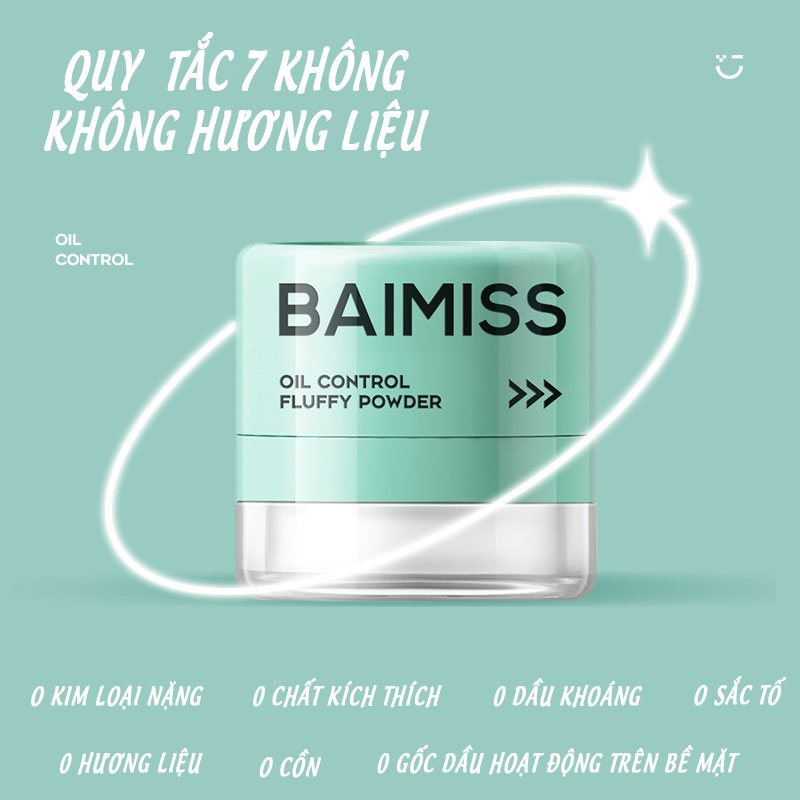 Phấn phủ làm khô phồng tóc Baimiss