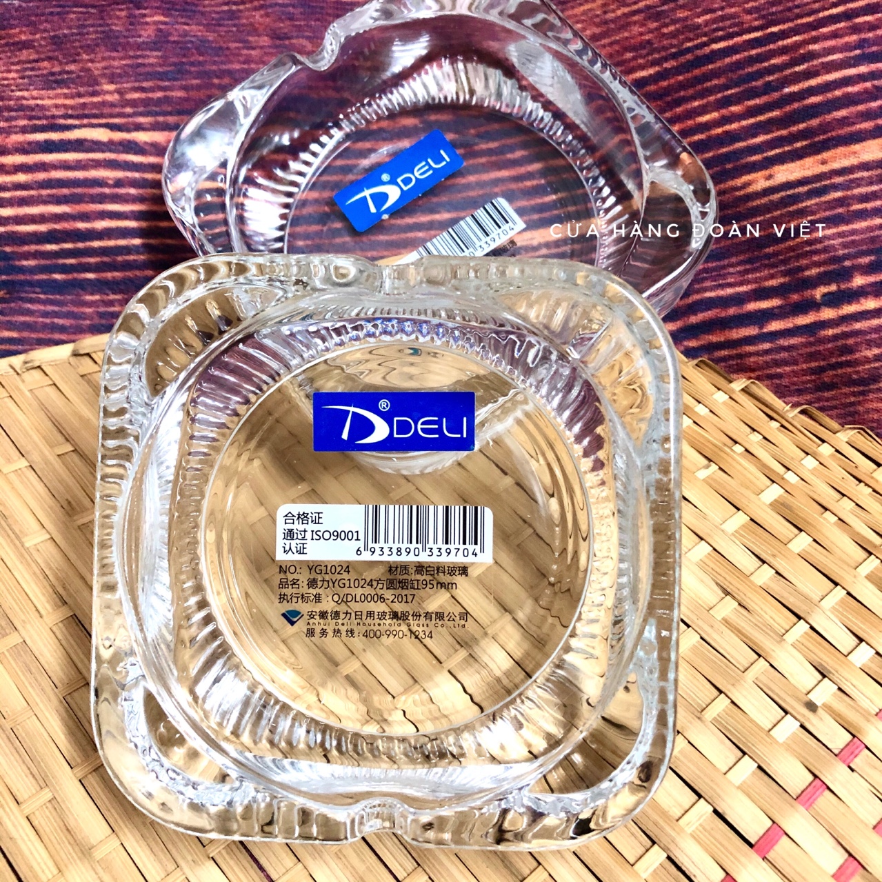 Gạt Tàn Thủy Tinh
