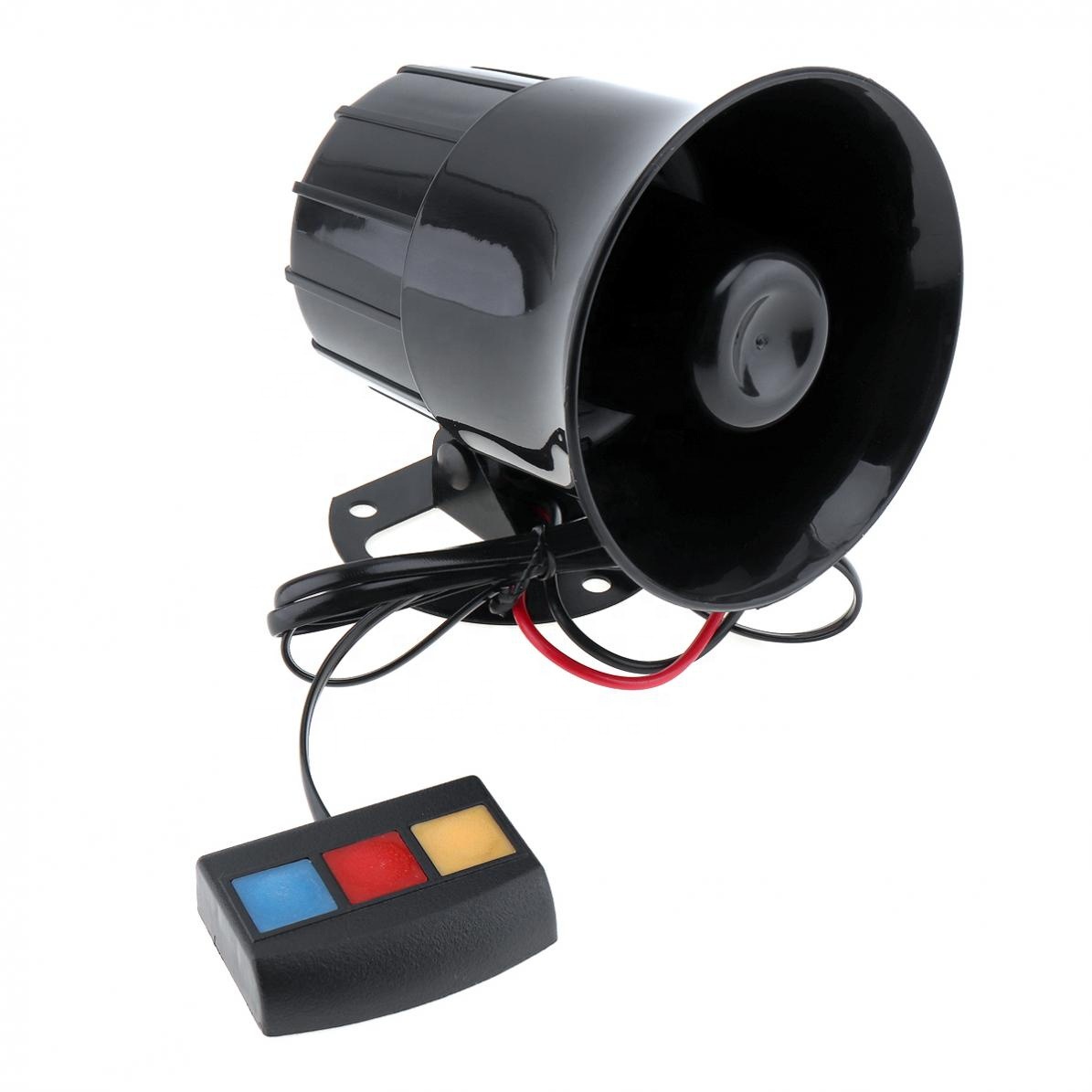 Còi hú cảnh báo 3 chế độ 12v 30w cho xe ưu tiên