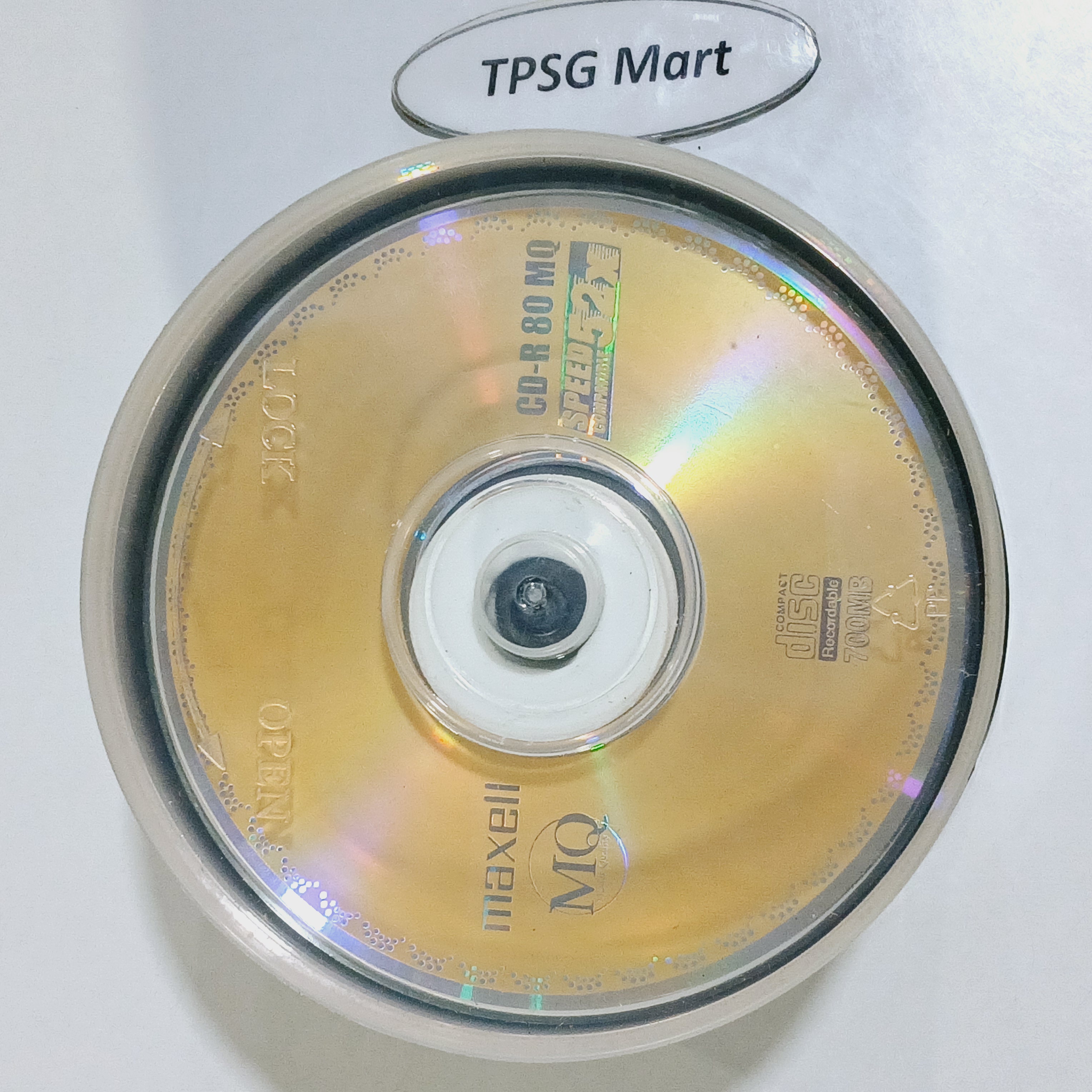 Maxell Cd-R 80 Mq - 52X - 700Mb - 80Min Cd - 50 Discs Per Lot