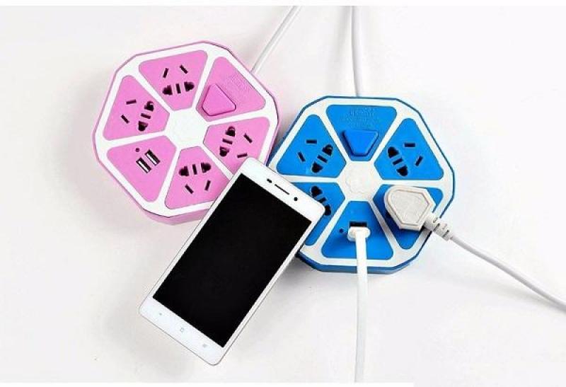 [HCM]Ổ điện trái cam 2 cổng usb
