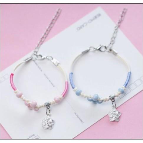 Vòng tay gốm tháp vòng gốm thương tâm hoa phong cách cổ trang trung quốc