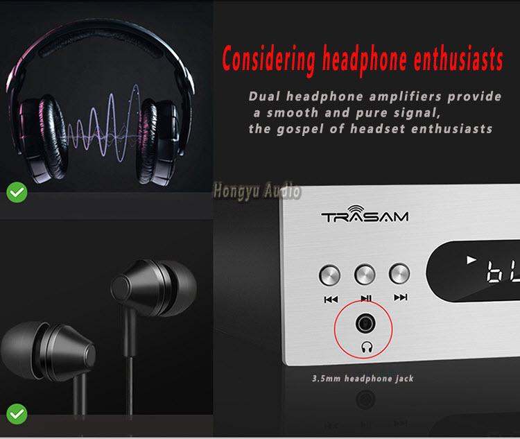 Bộ DAC giải mã âm thanh TRASAM DAC2 Plus Bluetooth 24BIT/192KHZ
