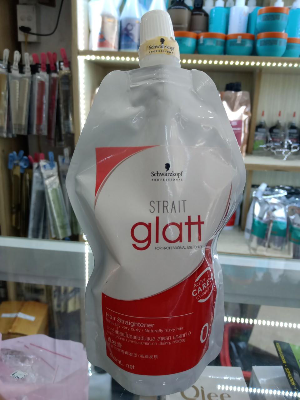 Kem uốn duỗi tóc Schwarzkopf Glatt 400ml số 0 dành cho tóc khỏe)