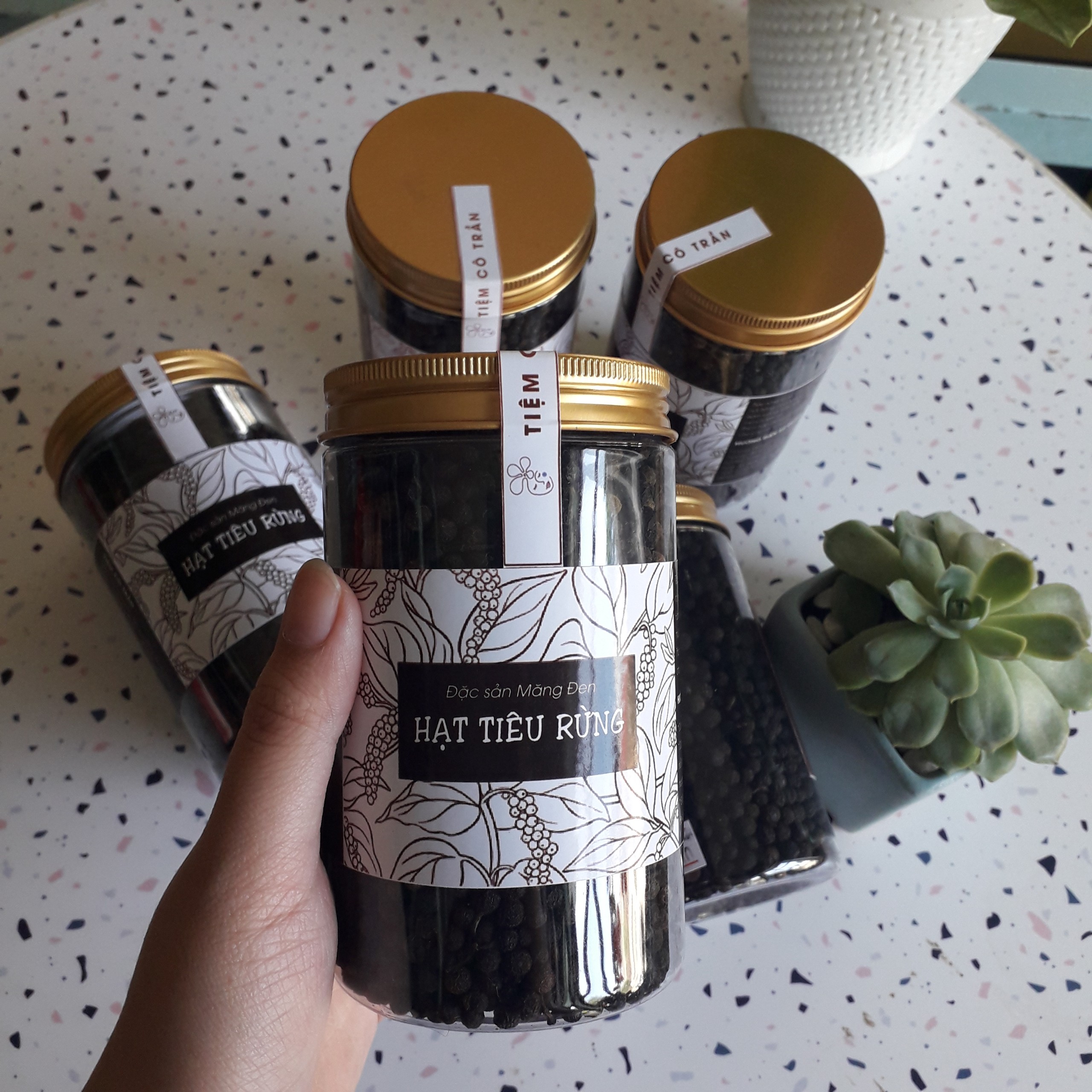 Hạt tiêu rừng đặc sản Măng Đen - Hũ 200gr
