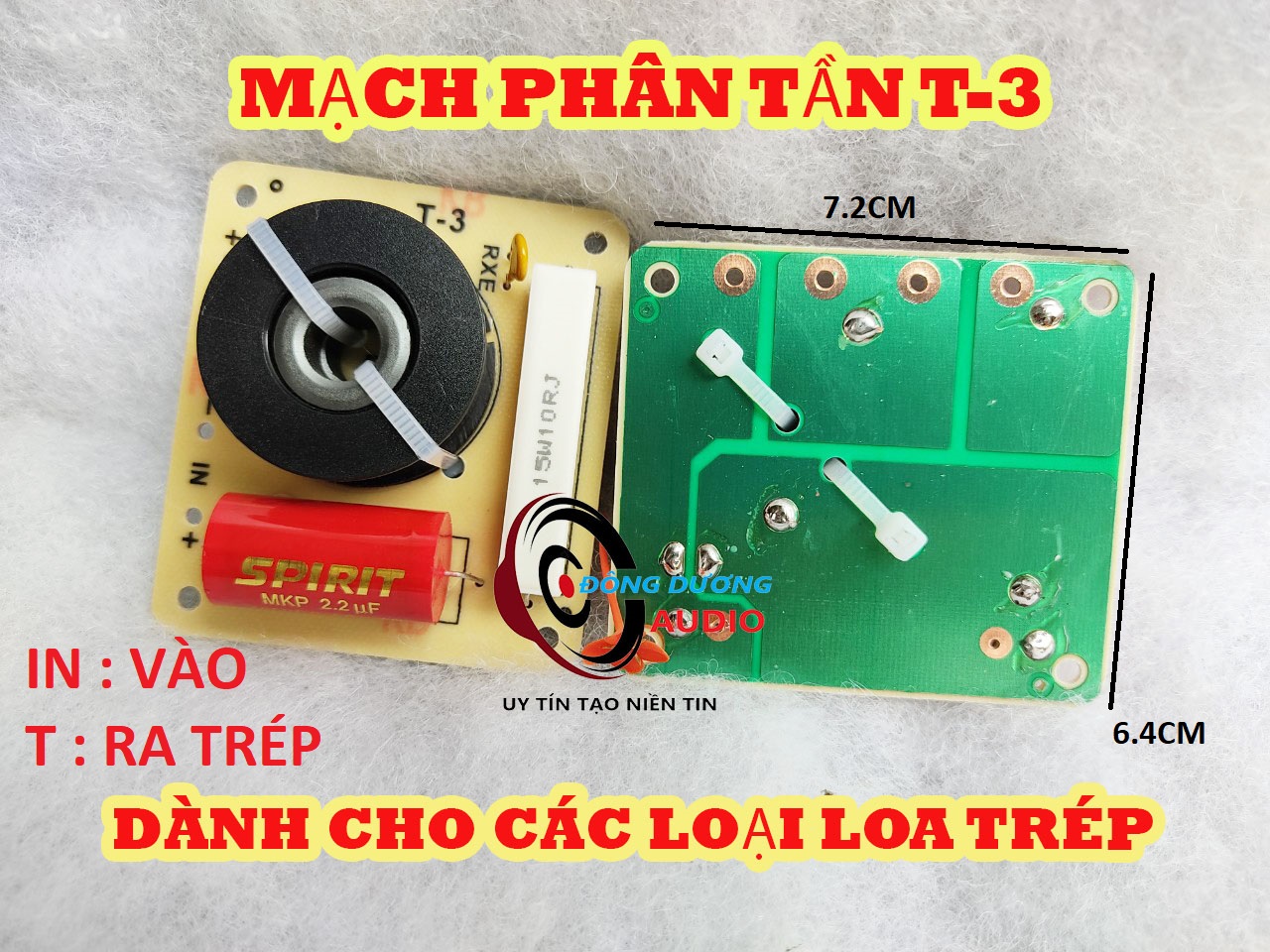 PHÂN TẦN LOA TRÉP T3 - GIÁ 1 CÁI - PHÂN TẦN TREBLE