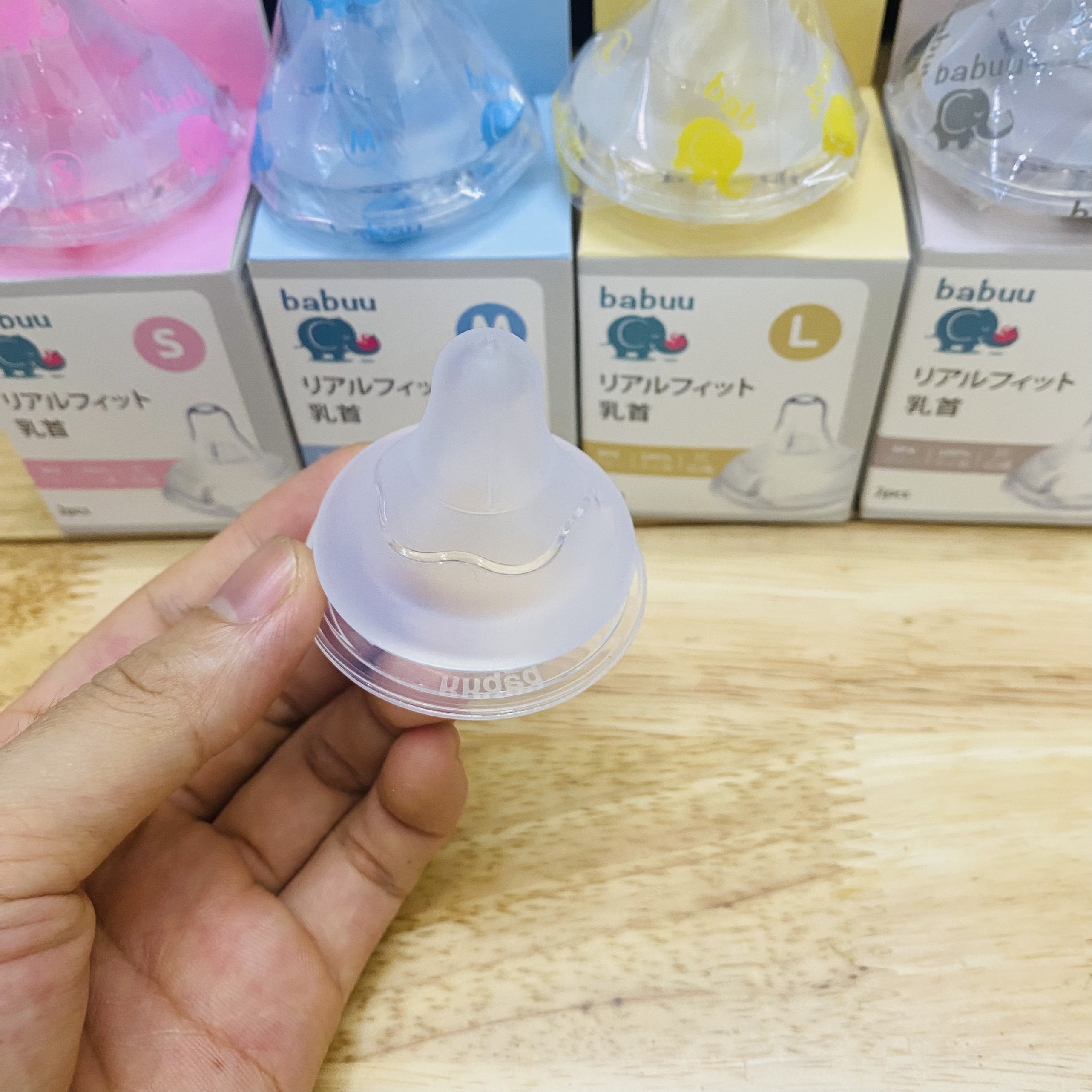 Núm ti cổ rộng Babuu siêu mềm thế hệ 3